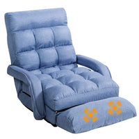 Folding Floor Sofa Bed, Adjustable Lounger Floor Sofa, Padded Floor Recliner Chair