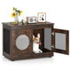 Dog Crate Furniture with Translucent Window for Small Medium Dogs