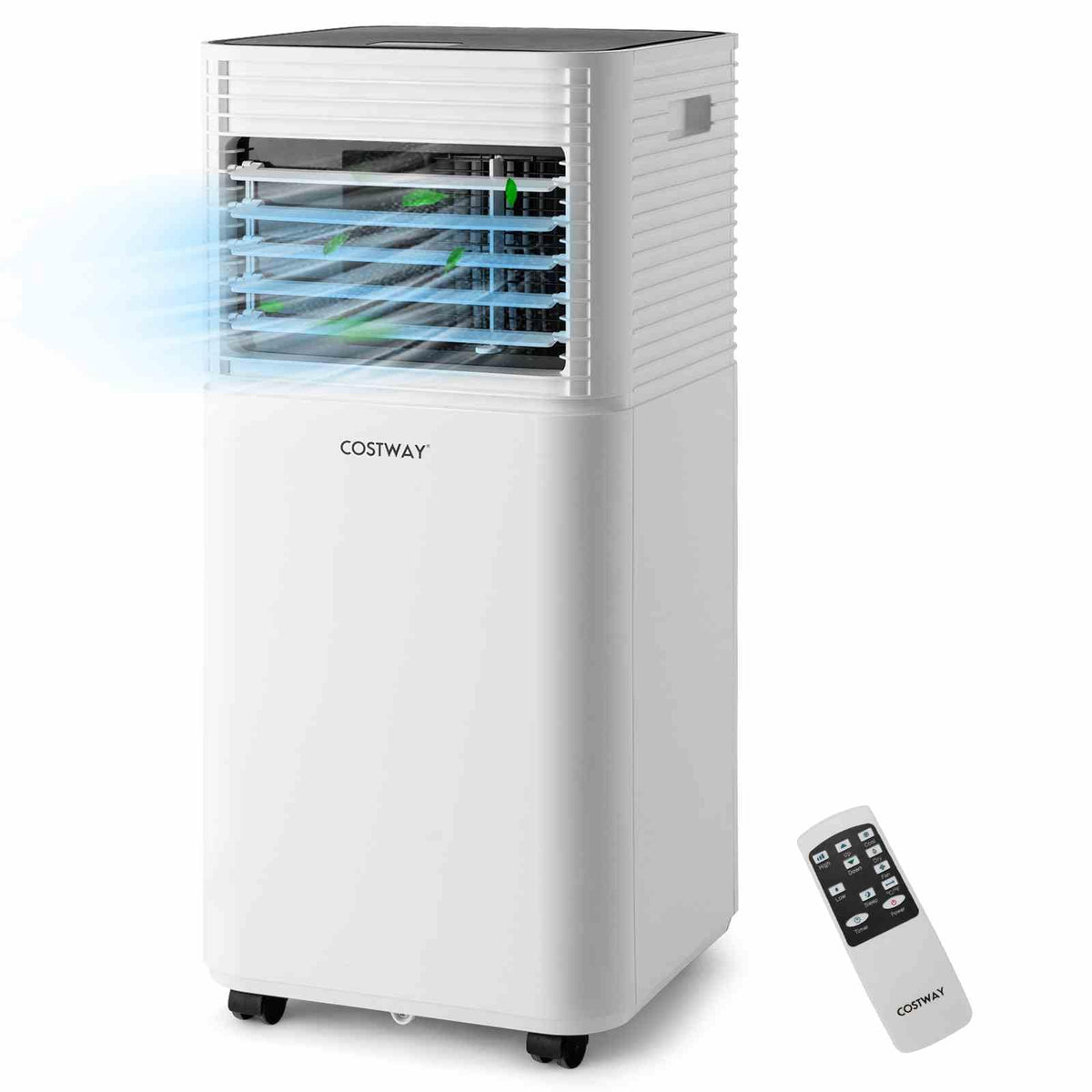 9000 BTU 3-in-1 Portable Air Conditioner with Fan and Dehumidifier Mode
