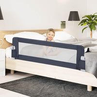 152cm x 42cm Foldable Swing Down Baby Bed Guard Rail
