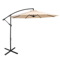 3M Patio Offset Umbrella w/8 Ribs