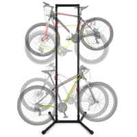 4 Bike Storage Rack, Adjustable Bicycle Rack for Garage