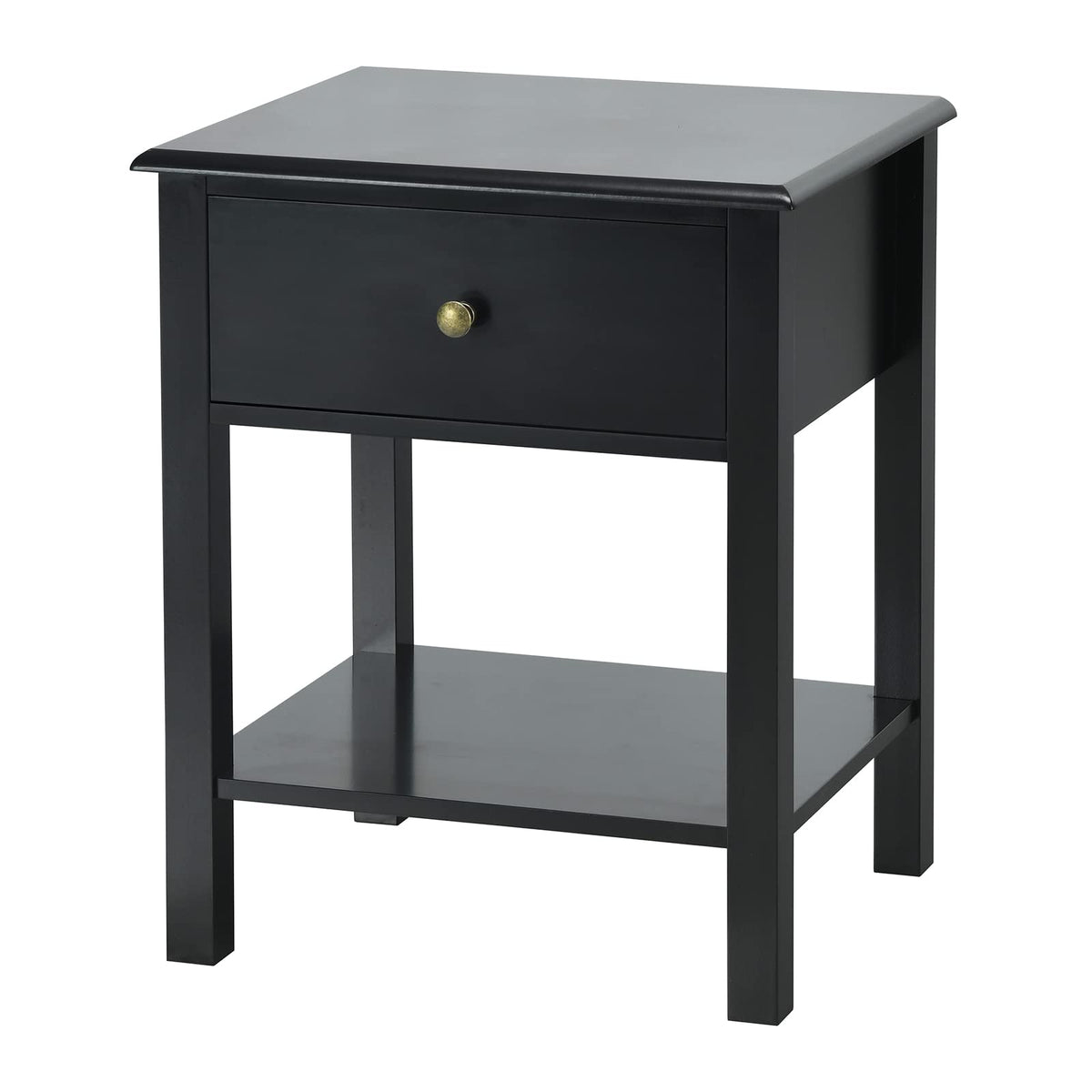 Giantex Giantex Nightstand with Drawer and Shelf