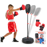 Punching Bag Boxing set with Punching Speed Ball for 5+ Years Old Boys & Girls