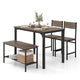 Giantex 4-Piece Dining Table & Chair Set