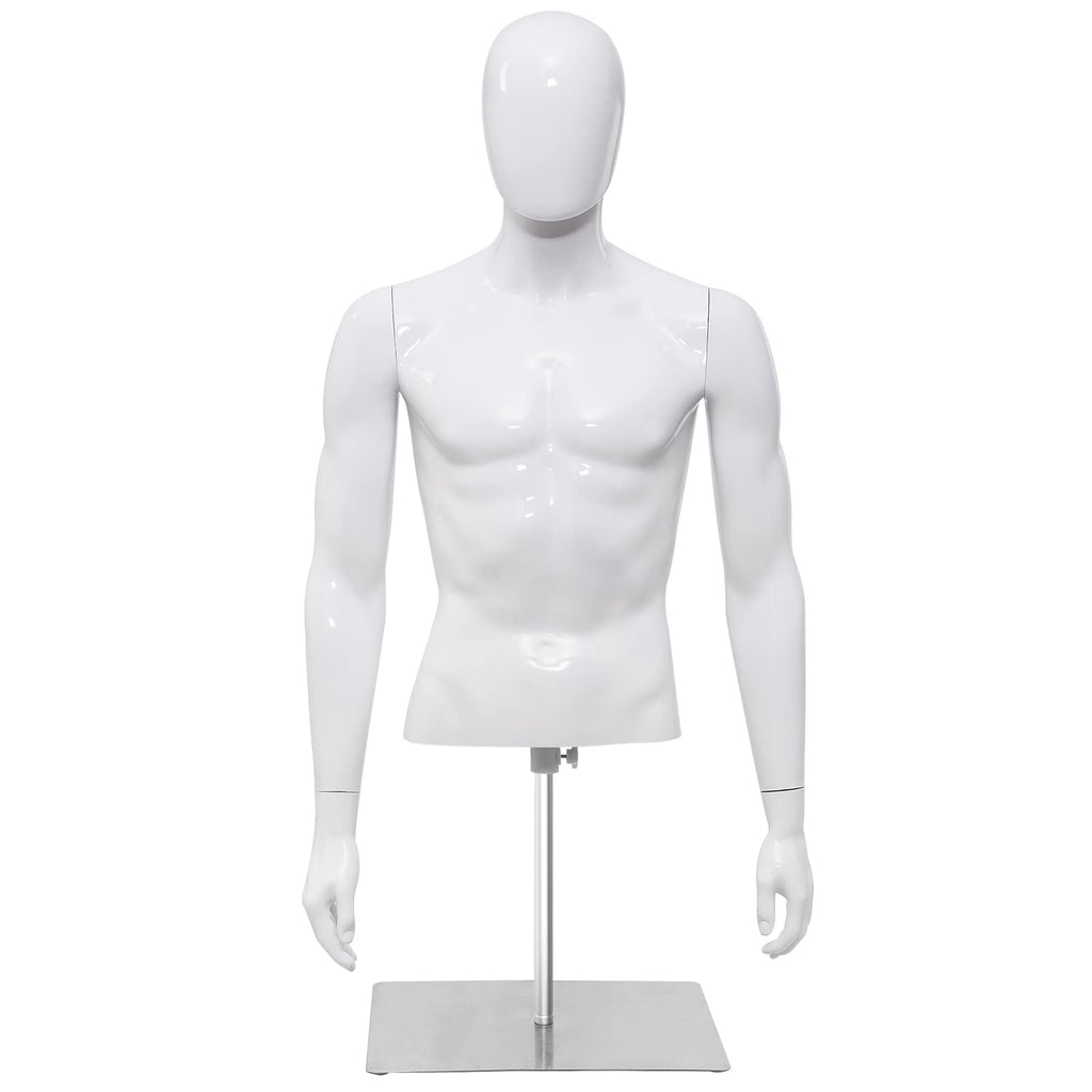 122cm Men Plastic Model, 122cm Male Mannequin with Plastic Stand ...