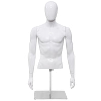 122cm Men Plastic Model, 122cm Male Mannequin with Plastic Stand