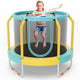 Giantex 48'' Trampoline for Kids, Toddler Trampoline with Safety Enclosure Net
