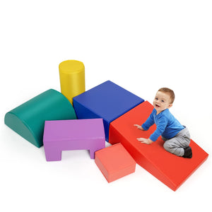 6PCS Kids Crawl & Climb Foam Play Set