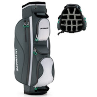 Golf Cart Bag with 14 Dividers, Lightweight Golf Cart Bag with Shoulder Strap