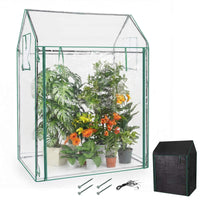 Tomato Mini Greenhouse 130 x 90 x 173 CM, Portable Clear PVC Cover