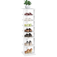 Giantex 7-Tier Vertical Shoe Rack, Shoe Storage Tower with Multiple Layers, Entryway Shoe Shelf Organizer