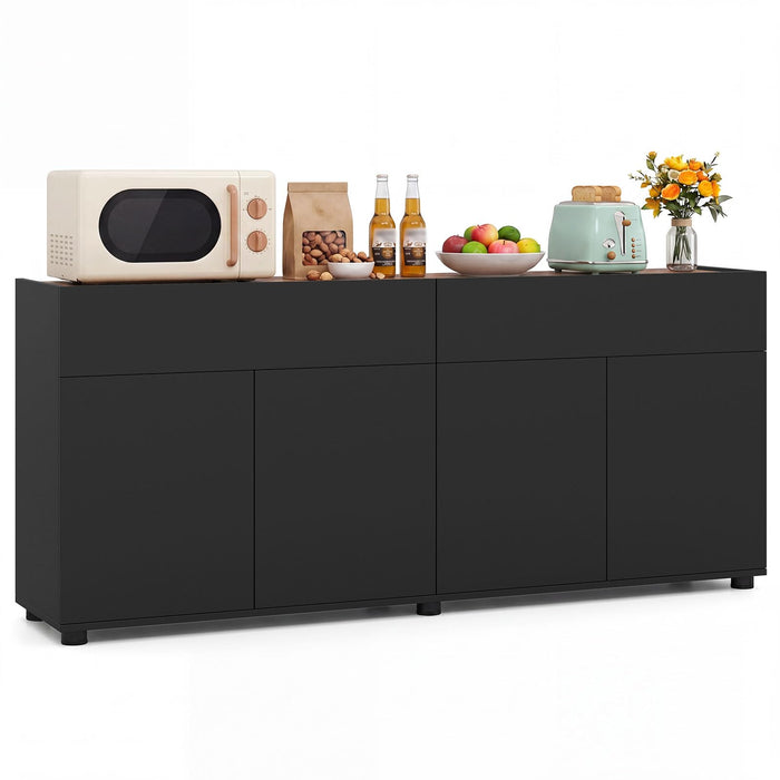 Giantex 160cm Sideboard Buffet Cabinet with Storage