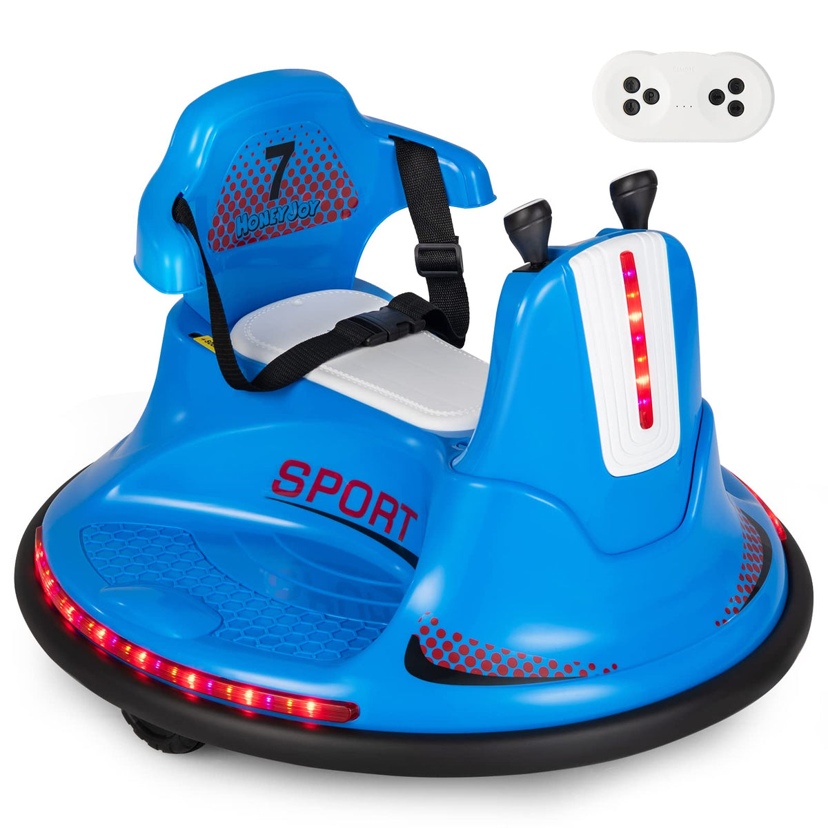 Electric Bumper Car with Built-in Music for Kids