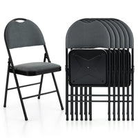 2/6 Pieces Foldable Chairs, Portable Folding Chairs