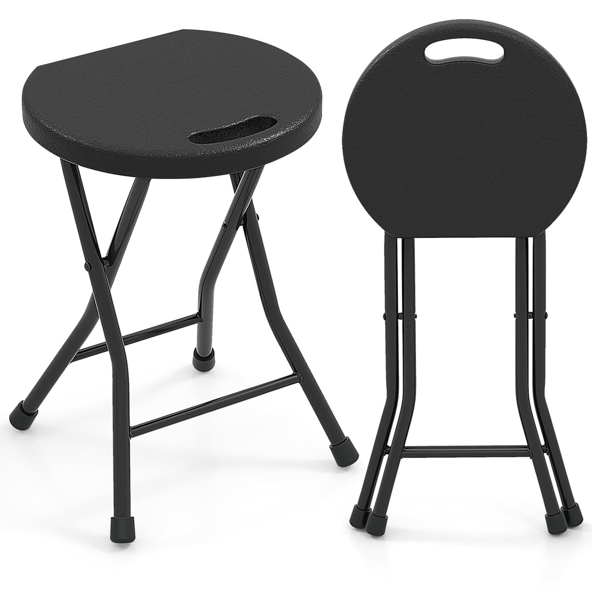 Giantex Set of 2/4 Outdoor Folding Stool