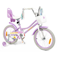 12/14/16/18/20 Inch Children Bicycle w/Detachable Training Wheels