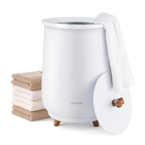 23L Large Luxury Bucket-Style Towel Warmer w/Fragrant Disc Holder