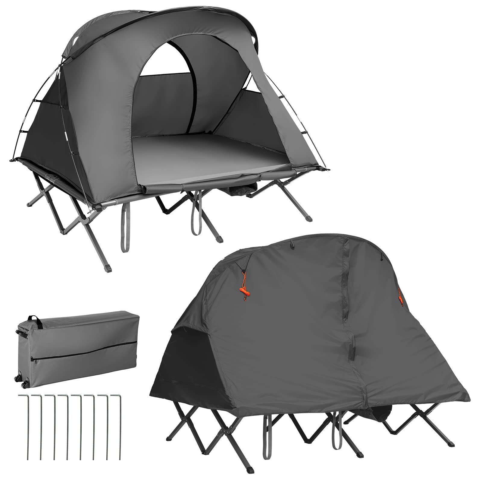 4 person cot tent best sale