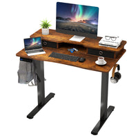 Electric Standing Desk Height Adjustable Stand Up Desk Home Office Computer Desk