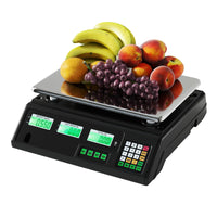 40kg Price Computing Scale with Counting Function and Stainless Steel Platform