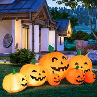 2.3M Halloween Inflatable Pumpkin Patch for Indoor Outdoor