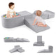 5-Piece Kids Climb and Crawl Soft Playset with Machine-Washable Covers