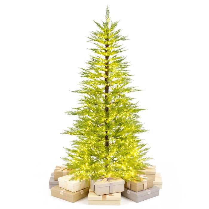 180cm Pre-Lit Artificial Christmas Tree w/ 890 Warm White Lights