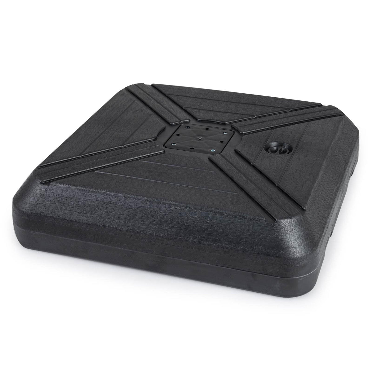 Cantilever Offset Umbrella Base w/Wheels,Heavy-Duty Patio Umbrella Weight Stand