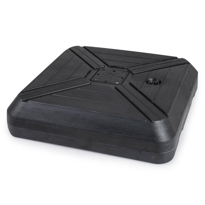 Cantilever Offset Umbrella Base w/Wheels,Heavy-Duty Patio Umbrella Weight Stand