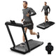 Electric Running Machine with LED Display & Workout APP for Home