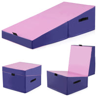 Gymnastics Tumbling Mat with EPE Foam and Non-slip PVC Leather