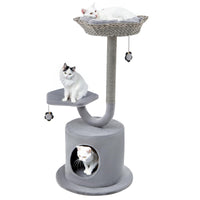 Cat Tree for Indoor Cats, 106 CM Tall Cat Tower