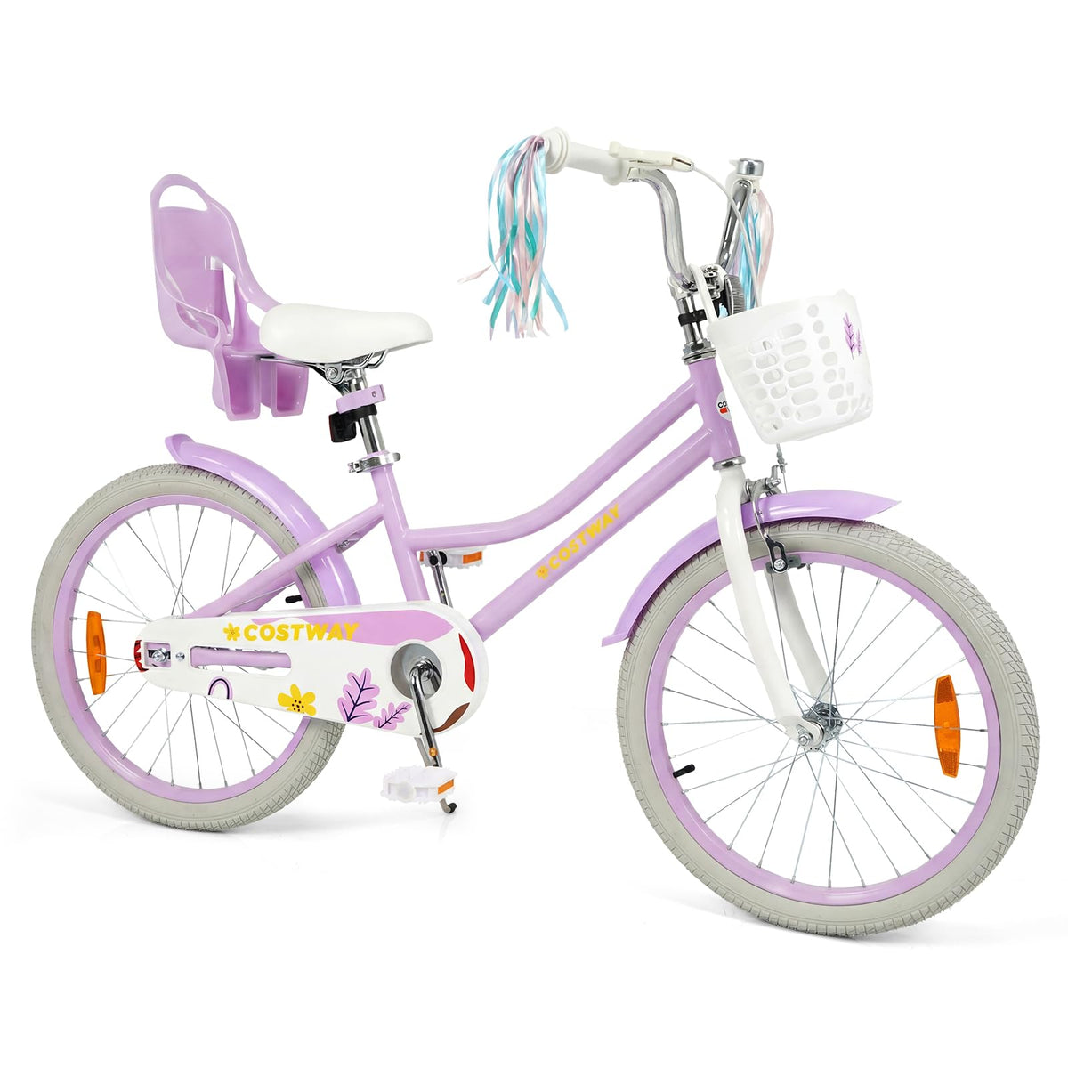 12/14/16/18/20 Inch Children Bicycle w/Detachable Training Wheels