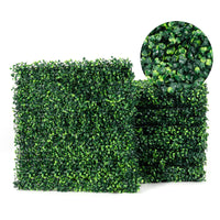12 Pieces Artificial Plant Vertical Garden Wall Panels