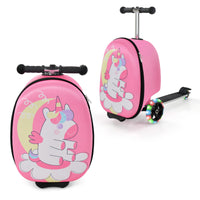 2-IN-1 Kids Luggage with Wheels for Kids Ages 5+