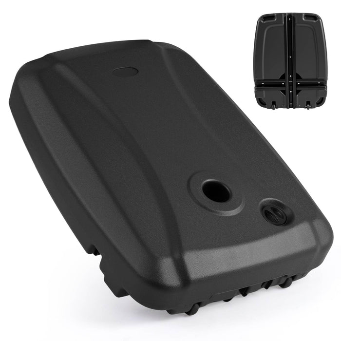 Cantilever Umbrella Base w/2Wheels,102kgPatio Offset Umbrella Stand