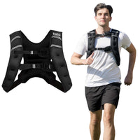 15 kg Training Vest with Adjustable Buckles and Net bag for Strengthening Muscles/Running/Walking