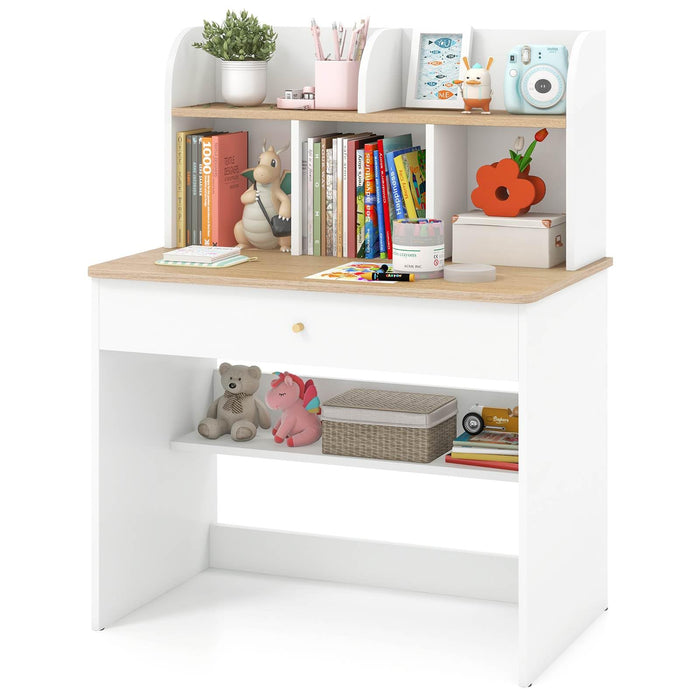 Kids Study Desk with Storage