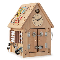 Multi-purpose Busy House with Sensory Games for Boys & Girls Ages 3 + Years Old