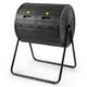 Compost Tumbler, 142L Large Outdoor Compost Bin w/Dual Chambers