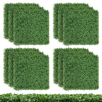 12 Pieces 50 x 50 cm Artificial Grass Wall Panels