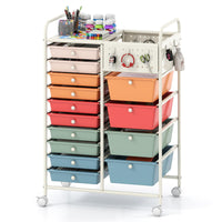 Giantex 14-Drawer Rolling Cart on Wheels