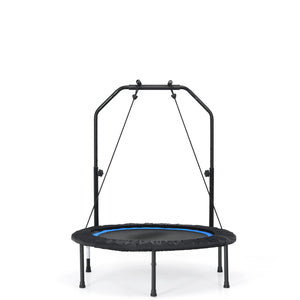 40” Foldable Trampoline with 2 Resistance Bands