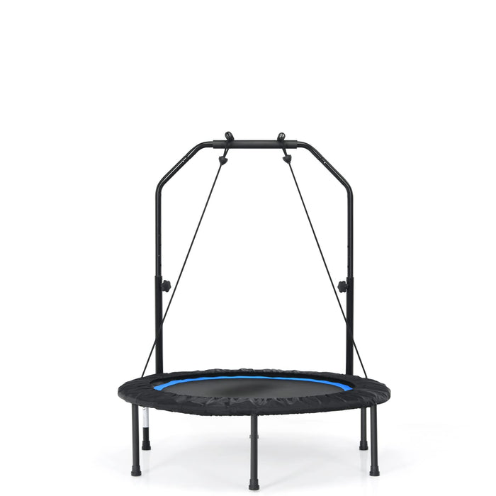 Foldable Trampoline with 2 Resistance Bands
