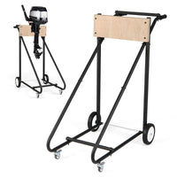 330 LBS Boat Motor Stand, Portable Outboard Engine Cart