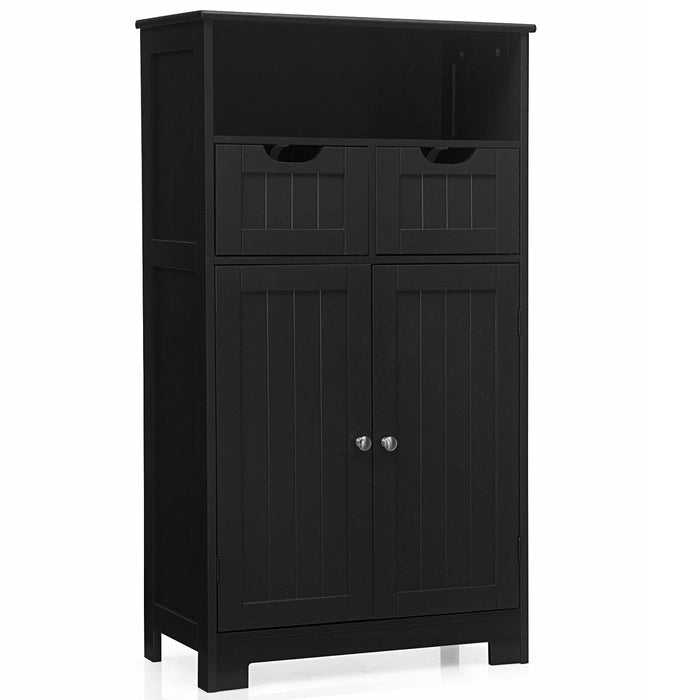 Giantex Bathroom Floor Cabinet, Storage Cabinet, Standing Cupboard for Kitchen