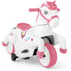 12V Unicorn Ride on Toy, Kids Ride on Car Pony with Training Wheels