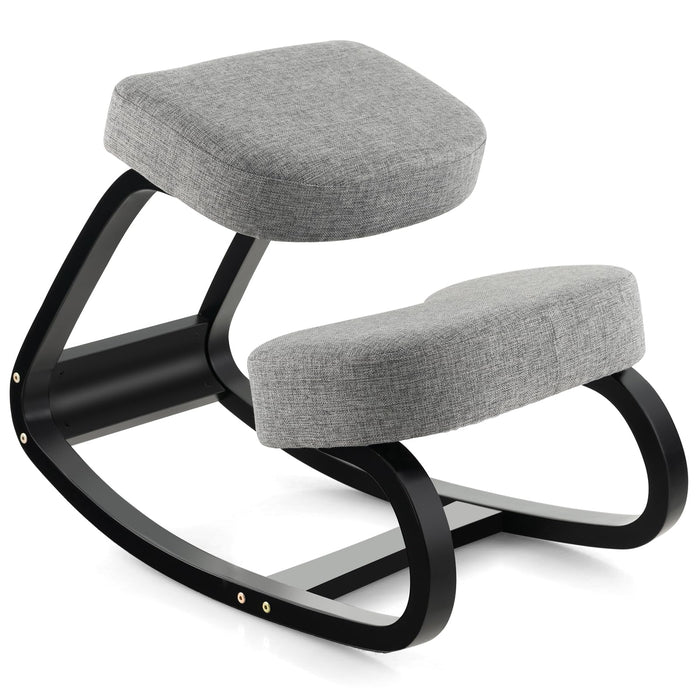 Giantex Rocking Kneeling Chair with Padded Cushion