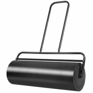 48L/63L Lawn Roller Heavy-Duty Steel Push/Pull Sod Roller Lawn Rolling Machine